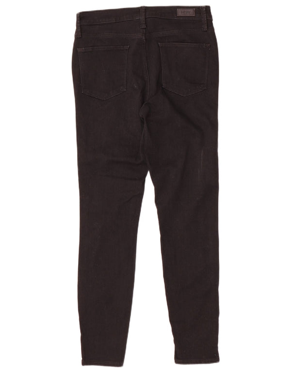 Dkny Damen Skinny Jeans W28 L28 Schwarze Baumwolle