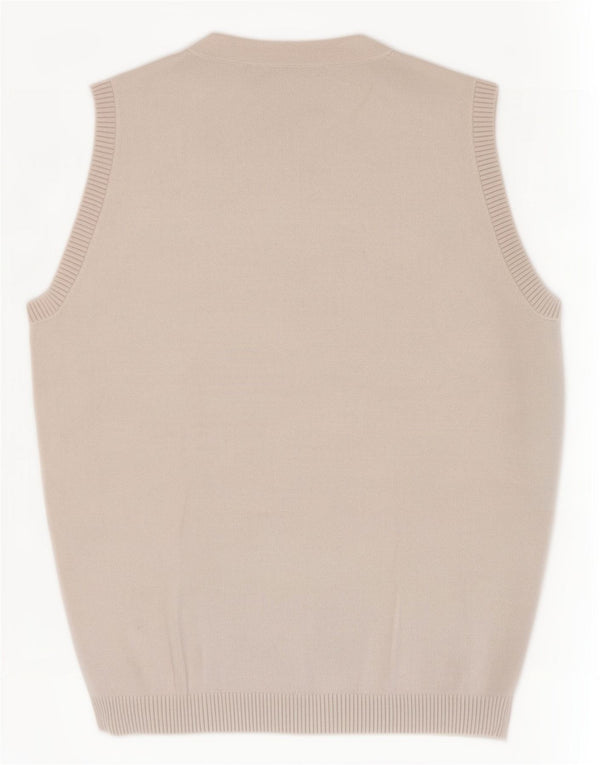 Zara Damen Weste Top UK 8 Small Weiß