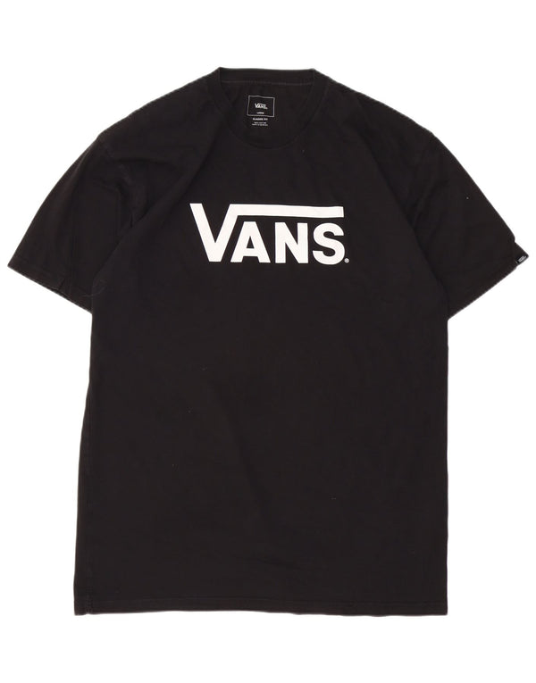 Vans Herren T-Shirt mit klassischer Passform, Grafik, Größe L, Schwarz, Baumwolle
