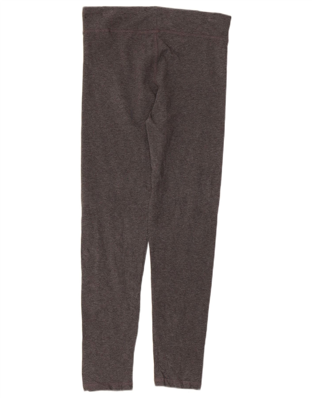 Champion Womens Graphic Leggings UK 14 Große graue Baumwolle