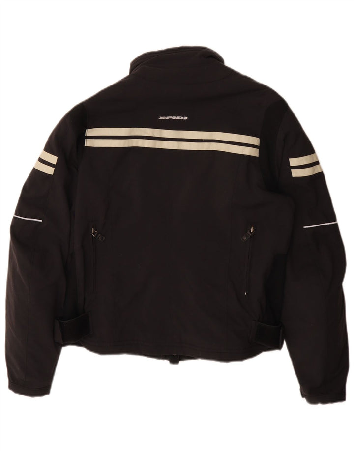 Spidi Damen Motorstyle Racer Jacke UK 14 Medium Schwarz Polyamid