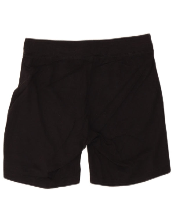 Champion Damen Sportshorts UK 12 Mittelschwarze Baumwolle