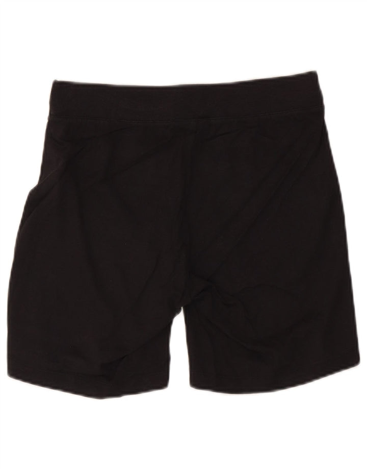 Champion Damen Sportshorts UK 12 Mittelschwarze Baumwolle