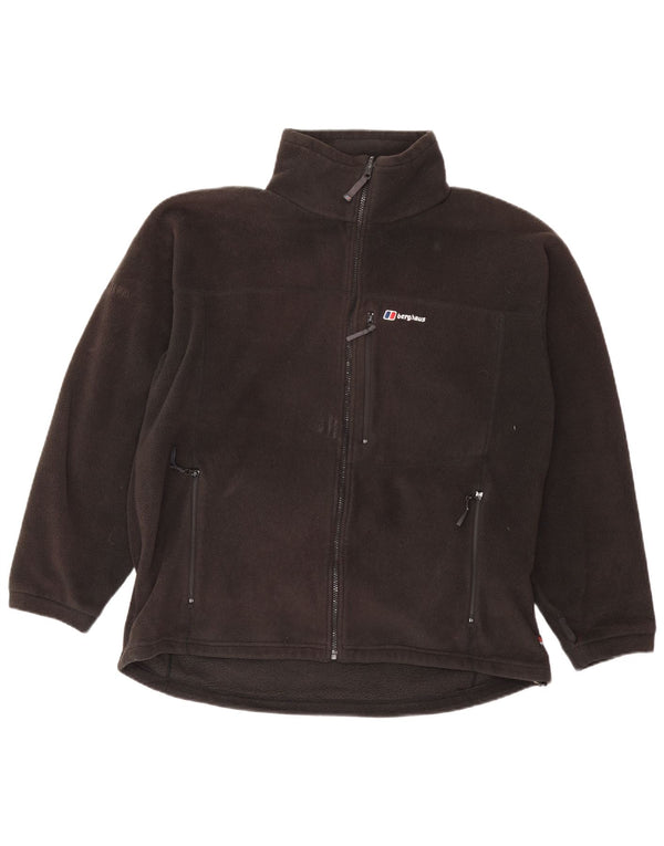 Berghaus Damen Übergroße Fleecejacke UK 18 XL Schwarz Polyester