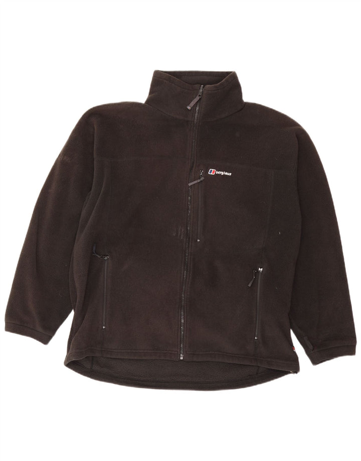 Berghaus Damen Übergroße Fleecejacke UK 18 XL Schwarz Polyester