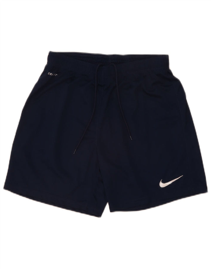 Nike Herren Dri Fit Sportshorts, Größe S, Marineblau, Polyester