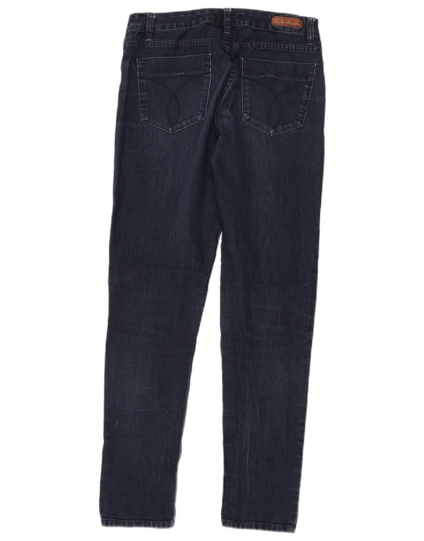 CALVIN KLEIN Damen Legging Skinny Jeans US 6 Small W30 L32 Marineblau