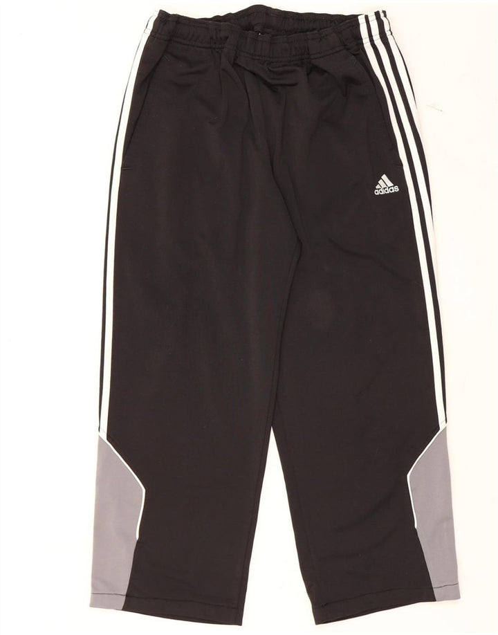 ADIDAS Mens Tracksuit Trousers Medium  Black Colourblock Vintage Adidas and Second-Hand Adidas from Messina Hembry 