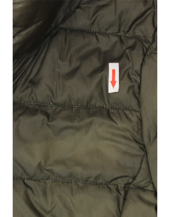 Esprit Damen-Jacke mit Kapuze, gepolstert, UK 16, Größe L, Khaki