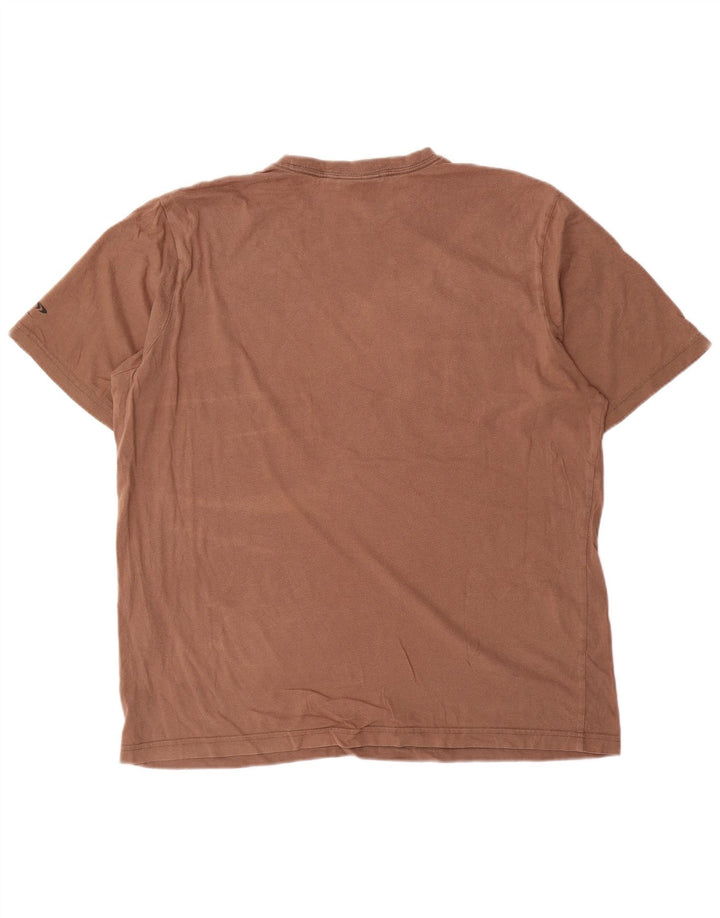 O'Neill Herren Grafik T-Shirt Top XL Braun Baumwolle
