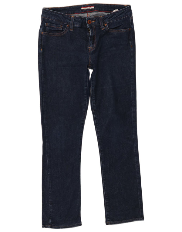 Tommy Hilfiger Damen Slim Jeans US 4 Small W28 L26 Marineblau Baumwolle