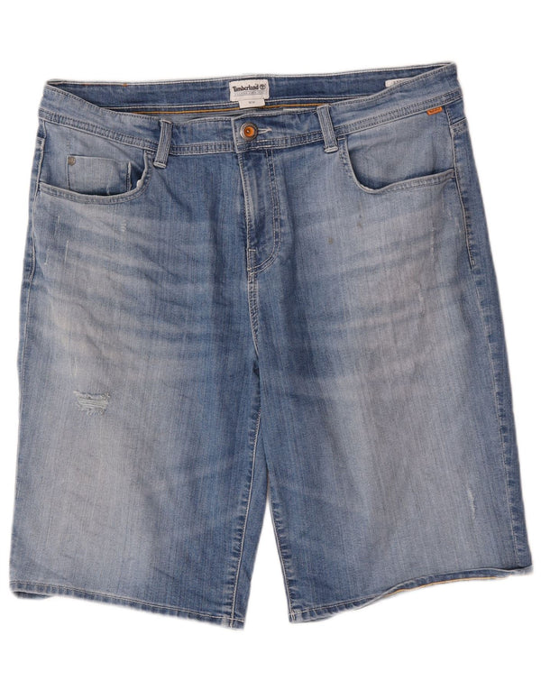 Timberland Herren Jeansshorts W36 Large Blau