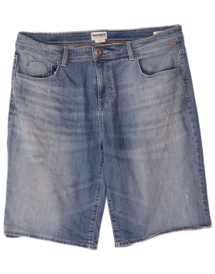 Timberland Herren Jeansshorts W36 Large Blau
