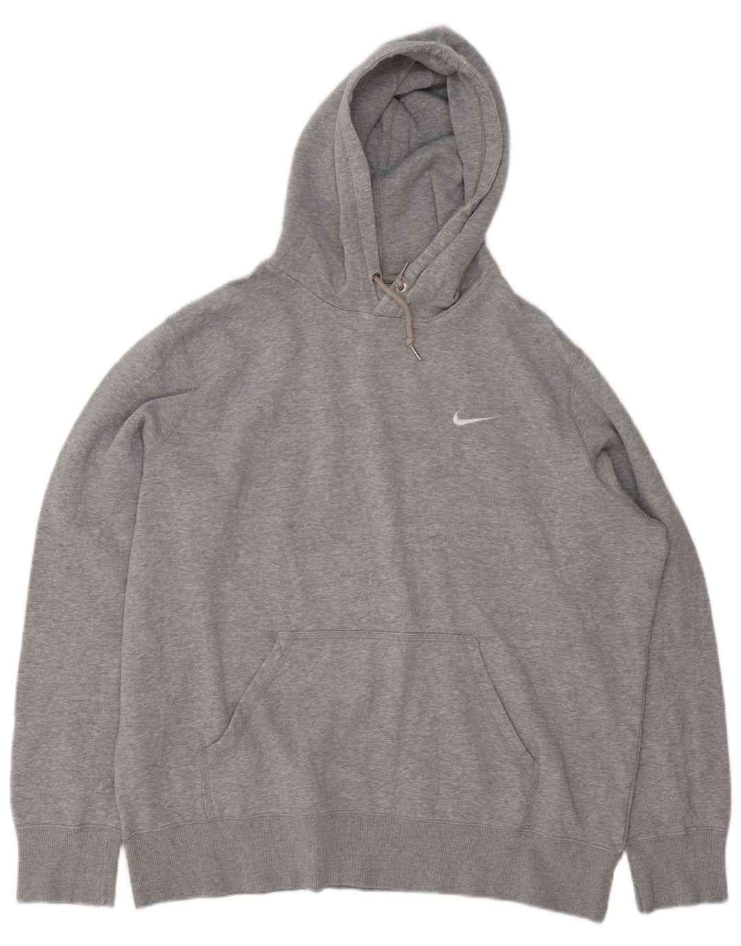 Nike Herren Hoodie Pullover XL Grau Baumwolle