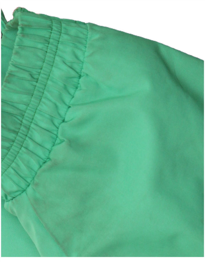 Norwegen Herren-Skijacke mit Kapuze, IT 52 XL, grünes Farbblock-Polyester