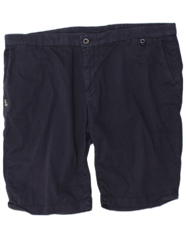Armata Di Mare Herren Chinoshorts W42 2XL Marineblau Baumwolle