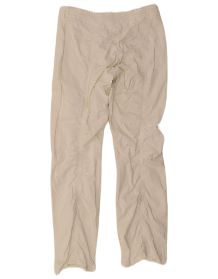 Marlboro Classics Damen Gerade Freizeithose W30 L30 Weiß