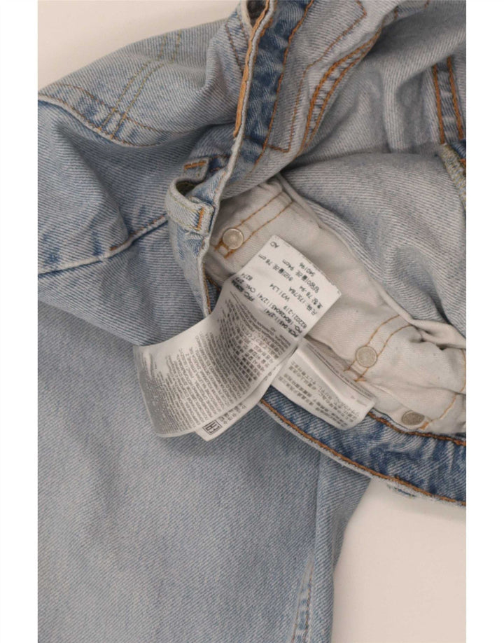 Levi's Damen 511 Slim Jeans W31 L34 Blaue Baumwolle