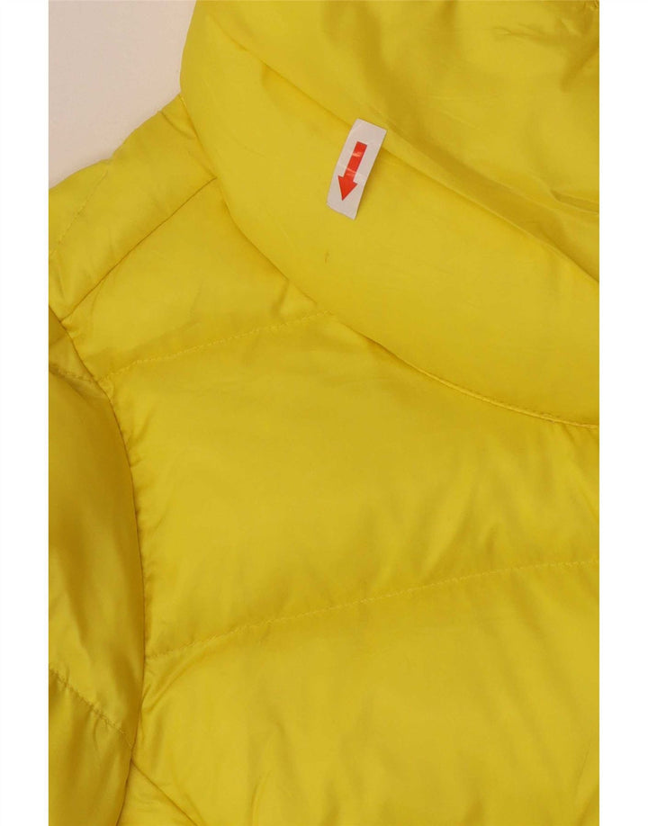 Colmar Damen Wattierte Jacke IT 42 Small Gelb Polyester