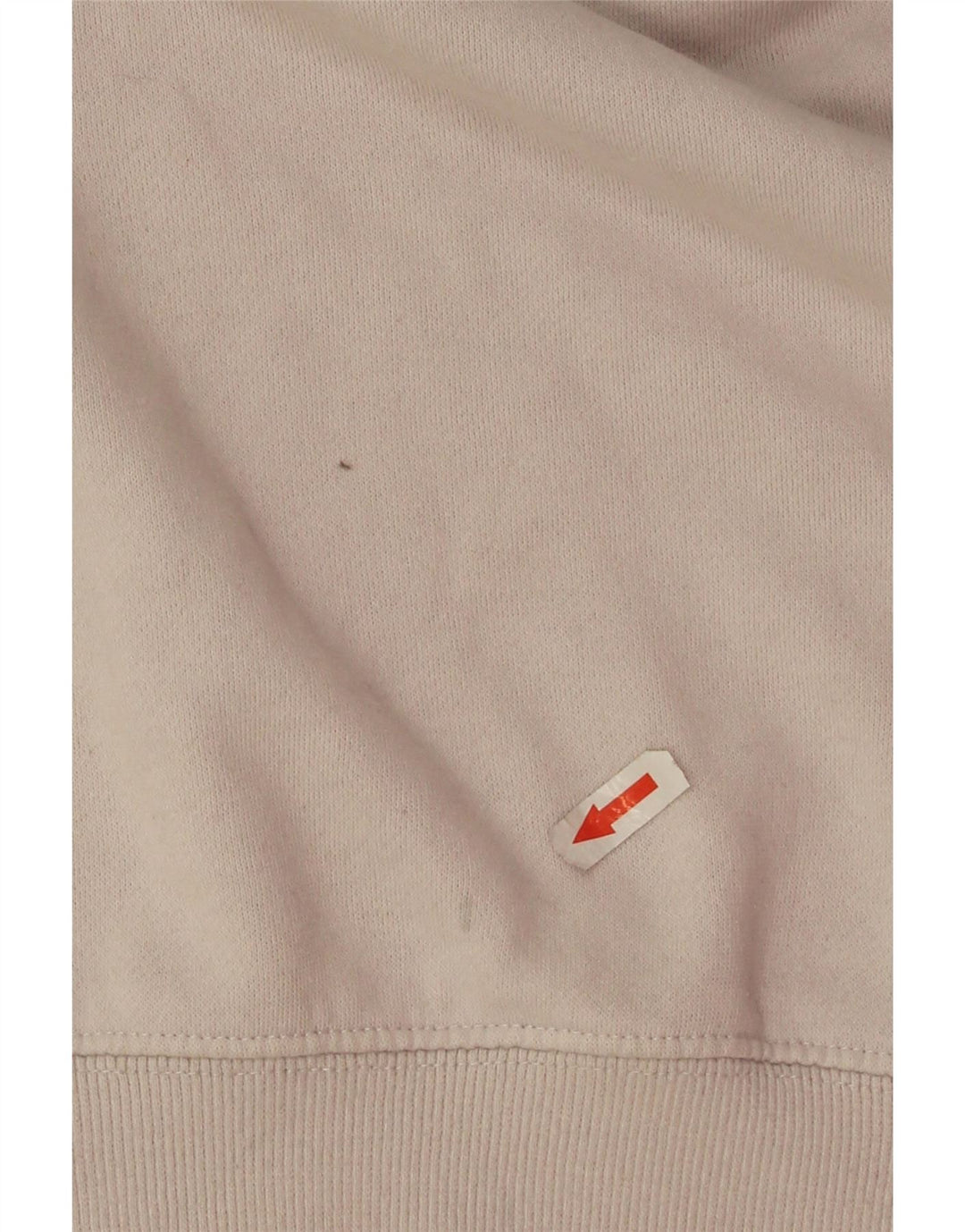 Fila Damen Übergroßer Crop-Sweatshirt-Pullover UK 16 Large Off White