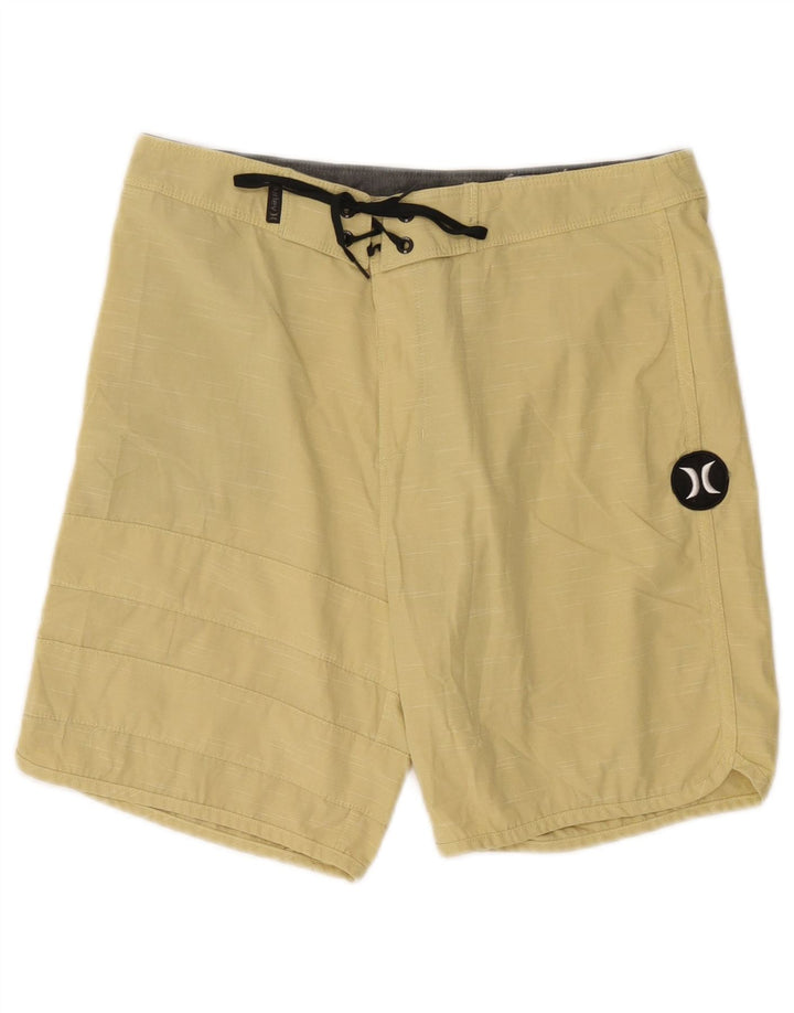 Hurley Herren Phantom Badeshorts, Größe S, Gelb, Polyester