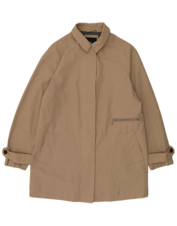 Crew Clothing Damenmantel UK 12 Mittelbeige Baumwolle