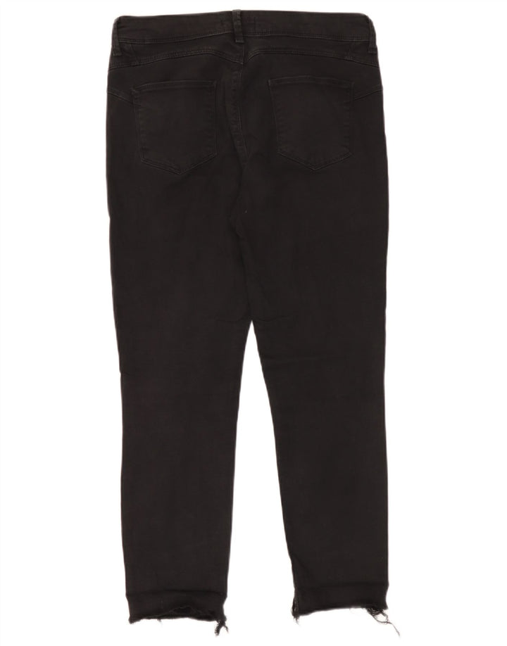 Marks & Spencer Damen Skinny Jeans UK 12 Medium W30 L26 Schwarz