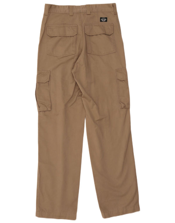 Dockers Herren gerade Cargohose W30 L32 Beige Baumwolle