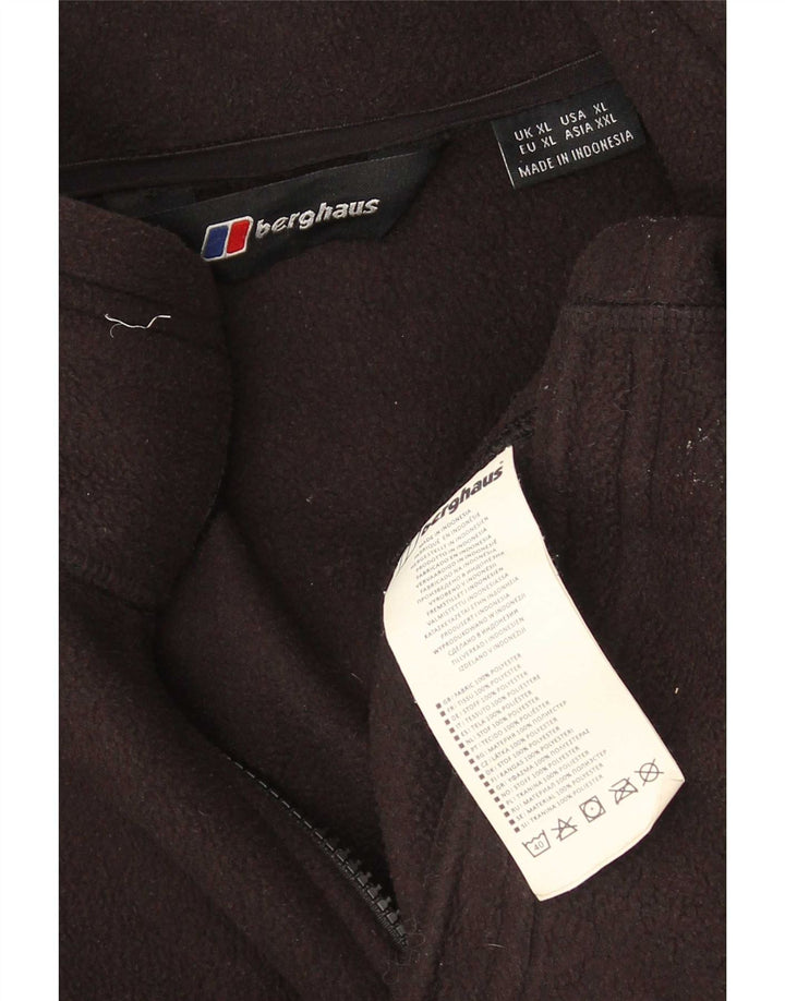 Berghaus Herren Fleecejacke UK 42 XL Schwarz Polyester