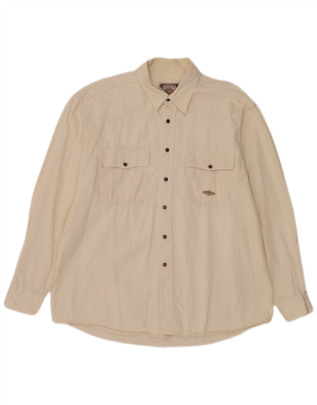 Prince Herren Jeanshemd XL Beige