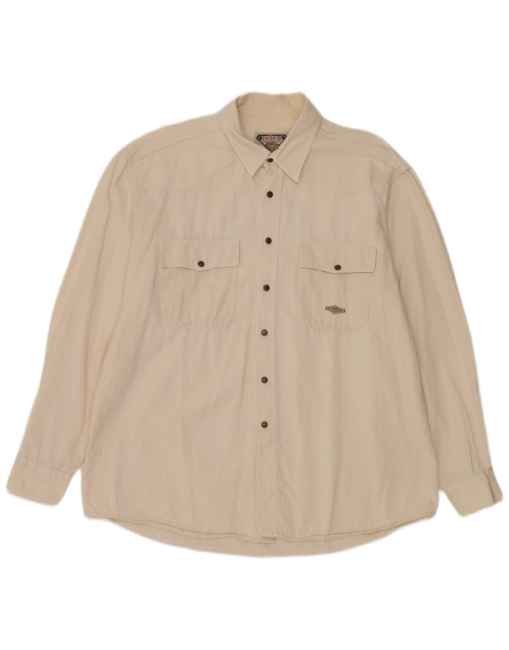 Prince Herren Jeanshemd XL Beige
