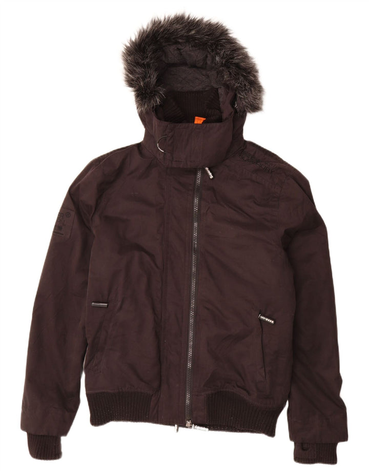 Superdry Herren The Windbomber Windjacke UK 40 Large Schwarz