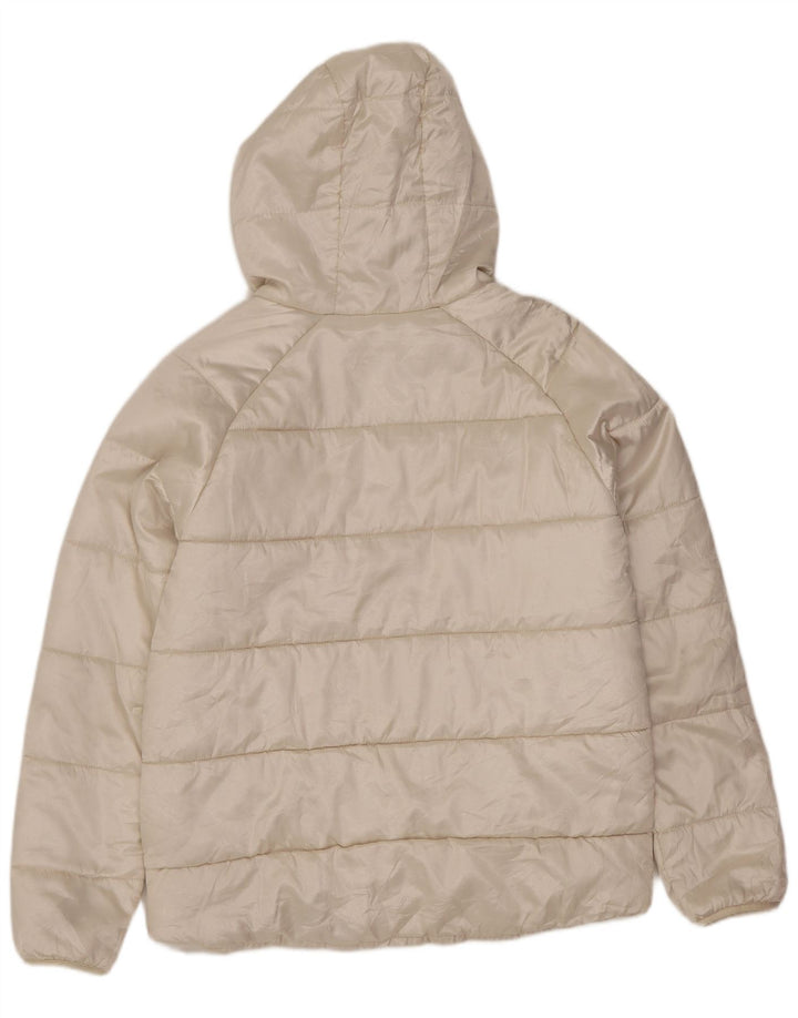 Wattierte Jacke für Mädchen von The North Face, 11–12 Jahre, Größe L, gebrochenes Weiß, Polyester