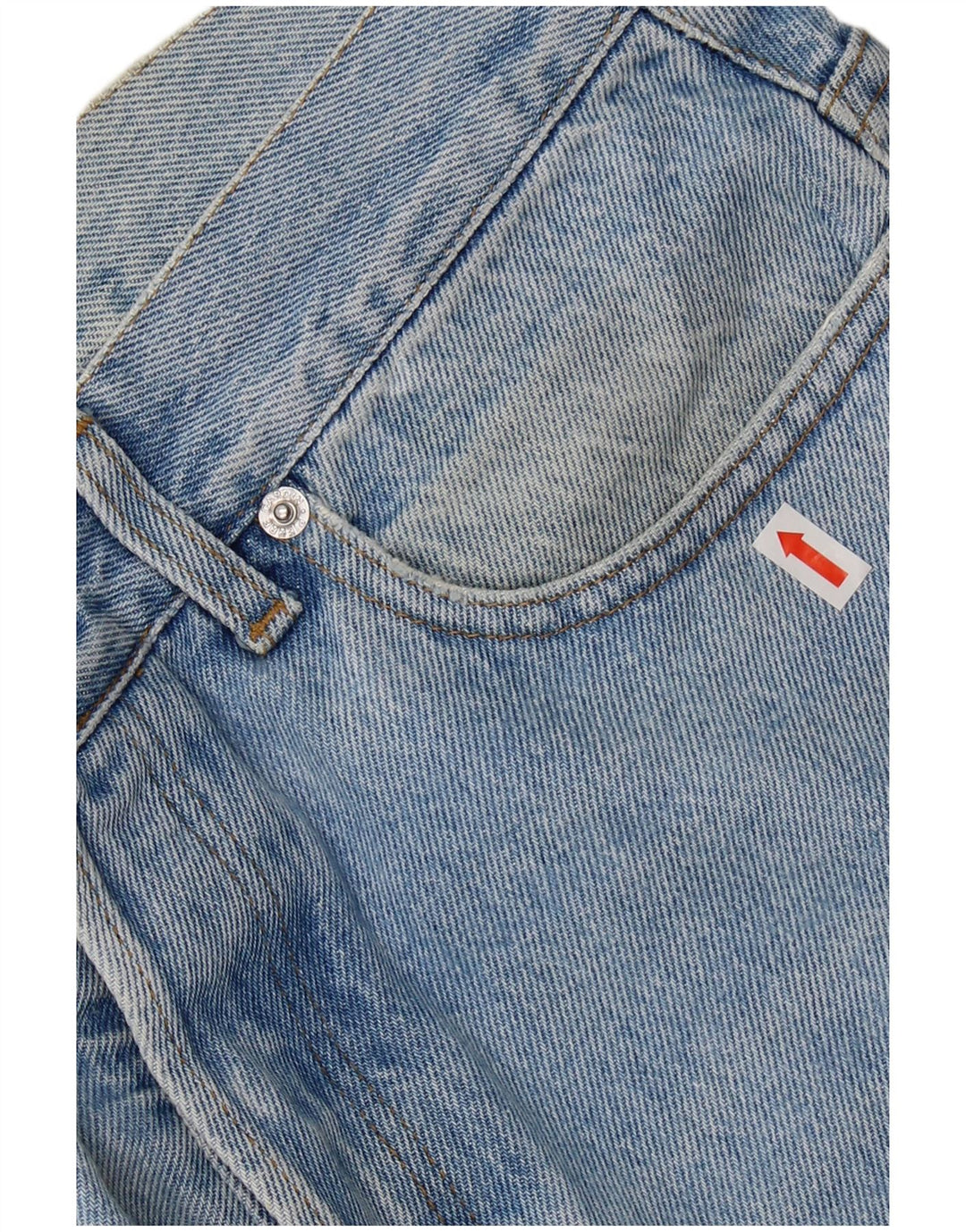 PIERRE CARDIN Damen Tapered Jeans EU 40 Medium W30 L31 Blaue Baumwolle