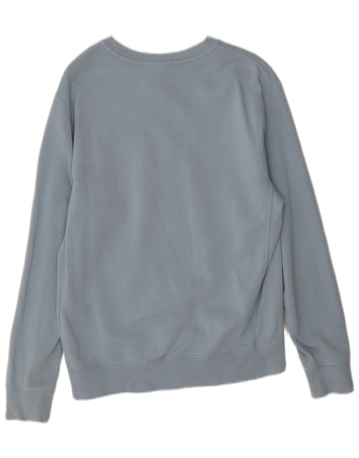 Nike Herren Sweatshirt Pullover Small Blau Baumwolle