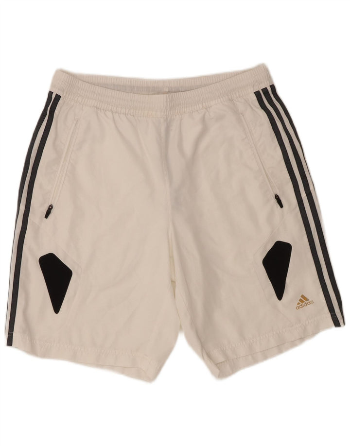 Adidas Herren Climacool Sport Shorts Mittelweißes Colourblock-Polyester
