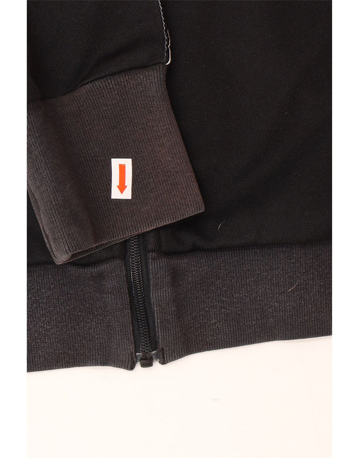 LOTTO Herren Life's Graphic Trainingsanzug Top Jacke Mittelschwarzes Polyester
