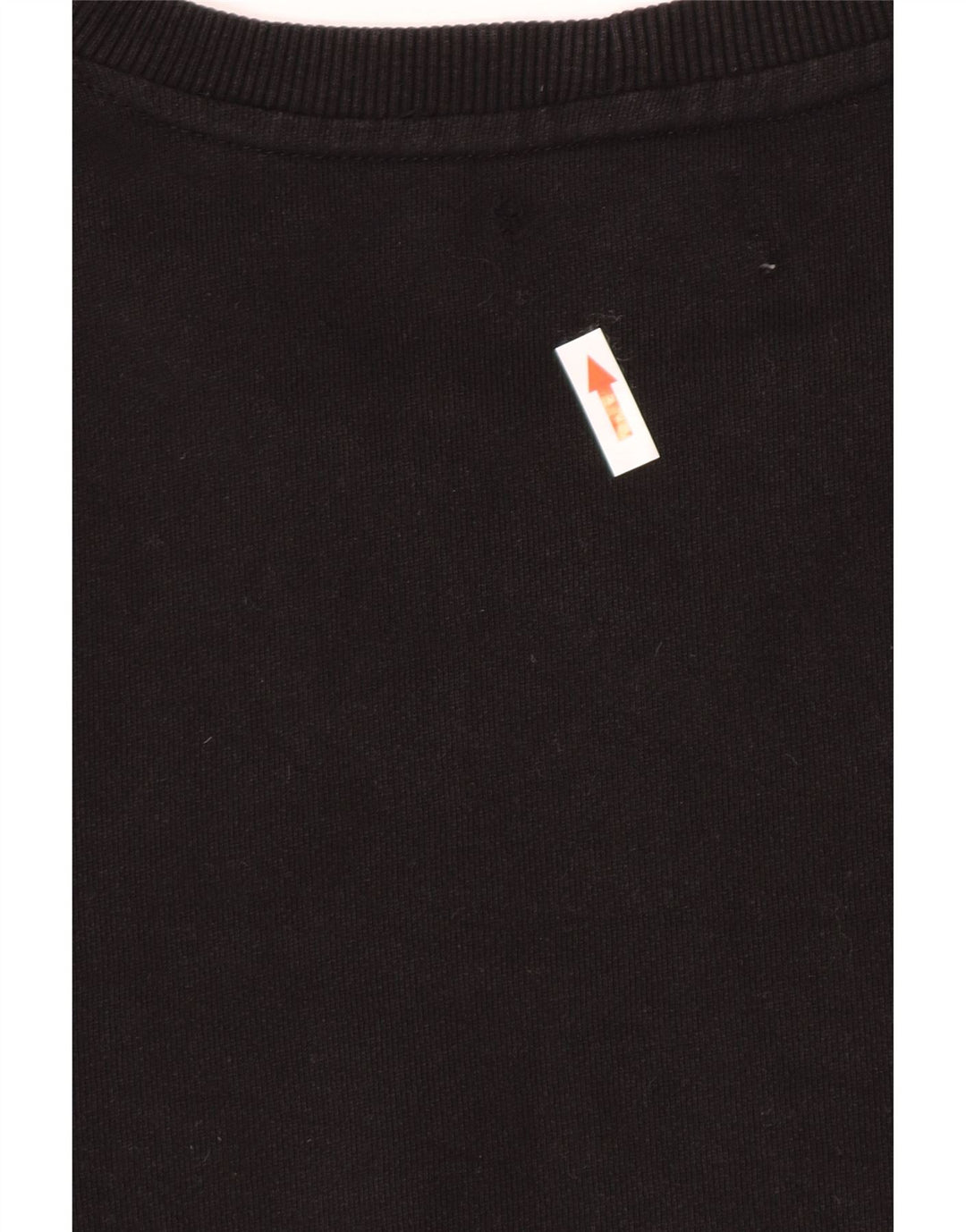 Zara Herren-Sweatshirt-Pullover, große schwarze Baumwolle