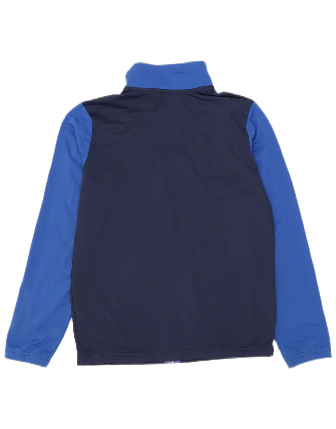 Nike Jungen-Trainingsanzug-Top-Jacke, 12–13 Jahre, groß, Marineblau, Farbblock