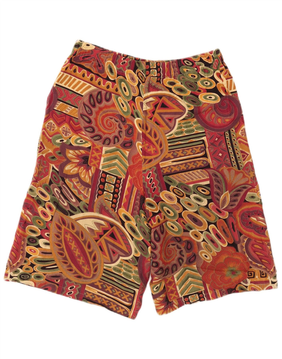 Vintage Damen Casual Shorts W30 Medium Mehrfarbig geblümt