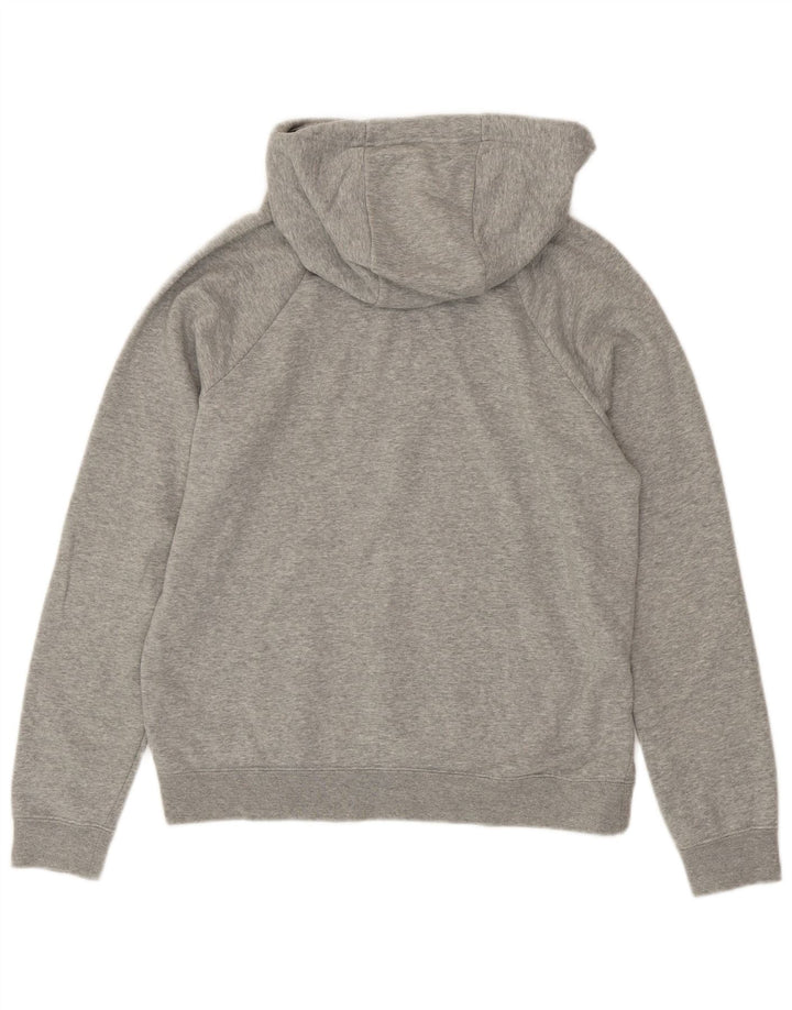 Nike Herren-Kapuzenpullover, klein, grau gefleckte Baumwolle
