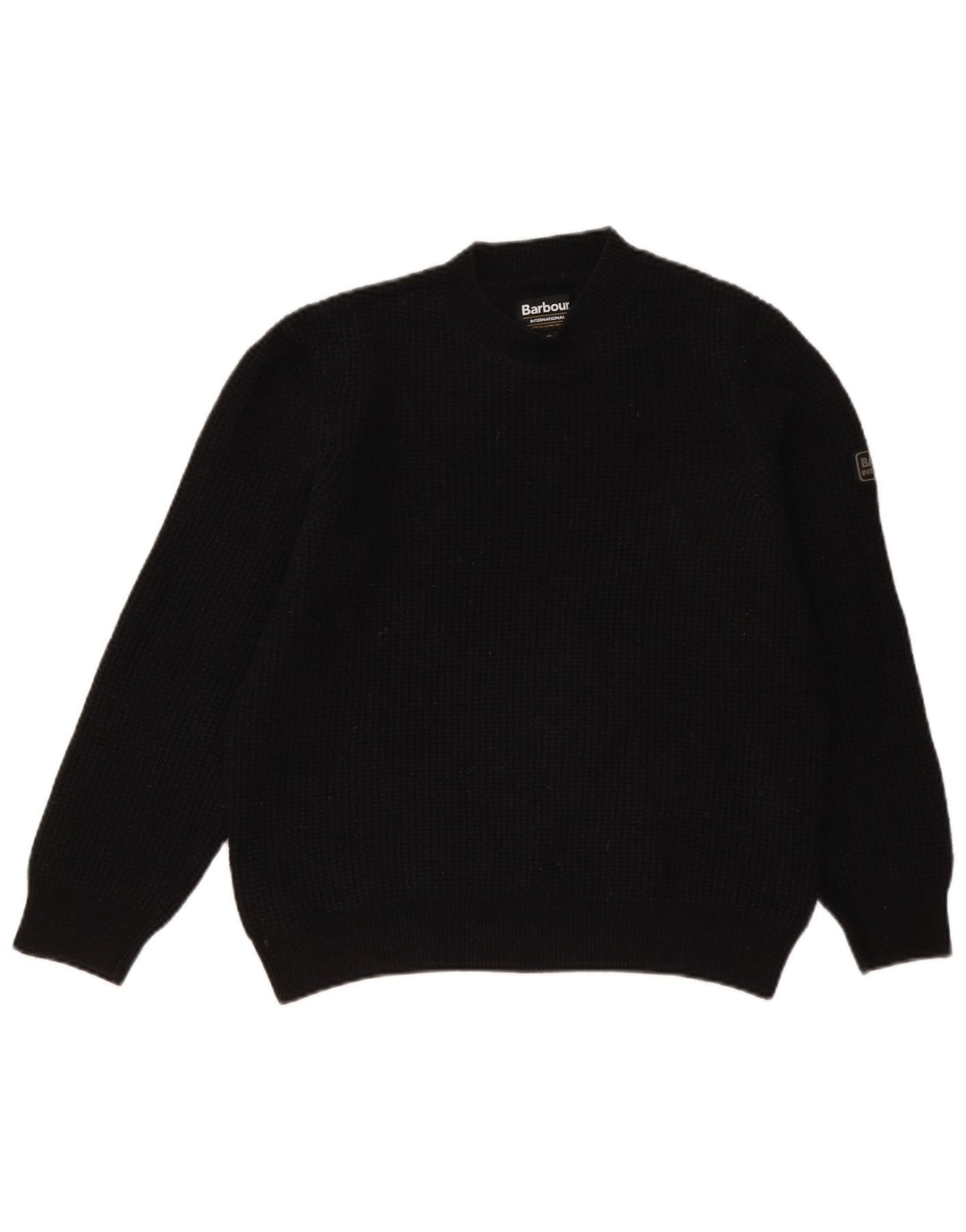 Barbour Damen-Pullover mit Rollkragen, mittelschwarze Wolle