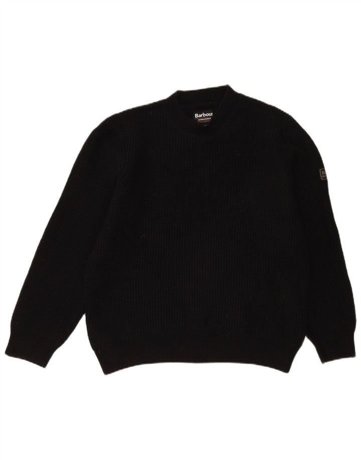 Barbour Damen-Pullover mit Rollkragen, mittelschwarze Wolle