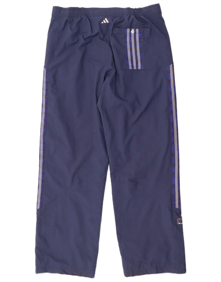 Adidas Wasserdichte Herrenhose, groß, marineblau, Polyester