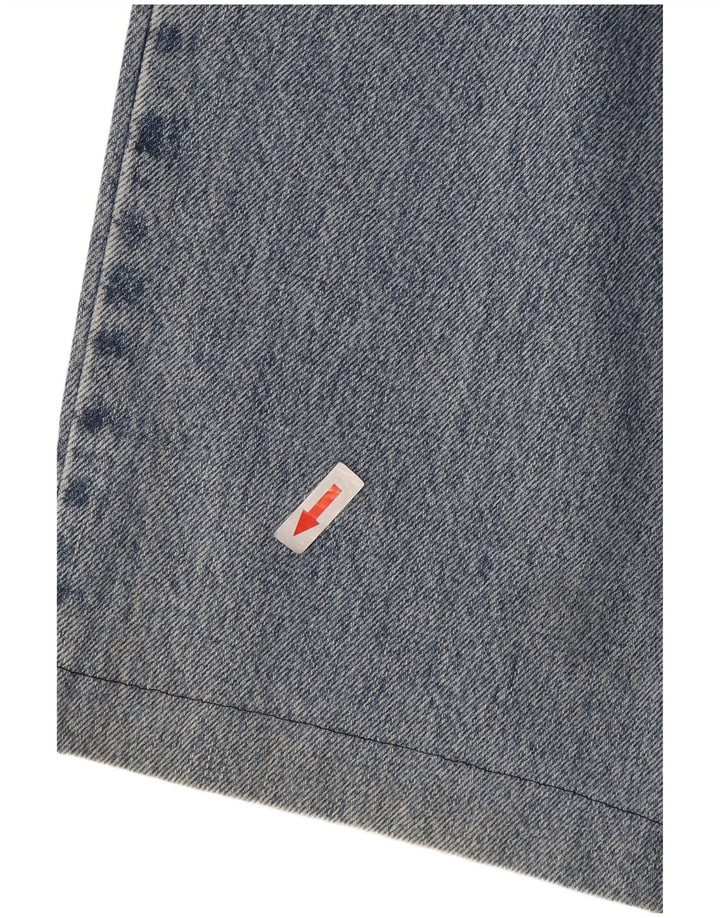 Lee Herren Chicago Straight Jeans W38 L27 Blaue Baumwolle