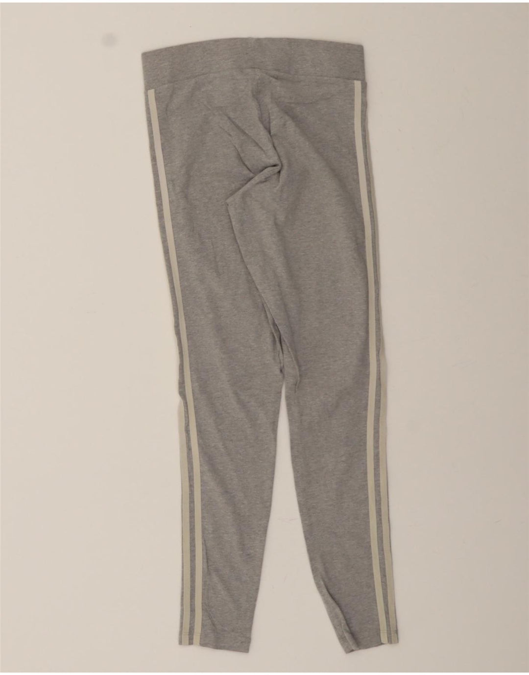ADIDAS Womens Leggings UK 10 Small Grey Cotton Vintage Adidas and Second-Hand Adidas from Messina Hembry 
