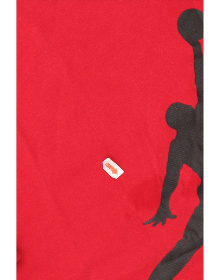 Jordan Herren-T-Shirt mit Grafik, Größe S, Rot