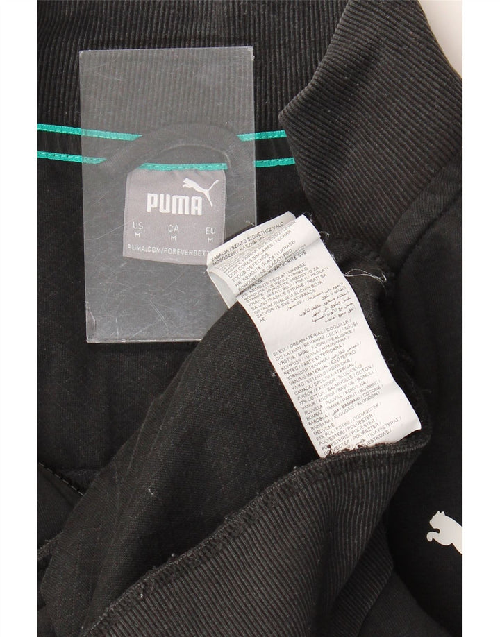 Puma Herren Mercedes AMG Petronas Trainingsanzug Top Jacke Medium Schwarz