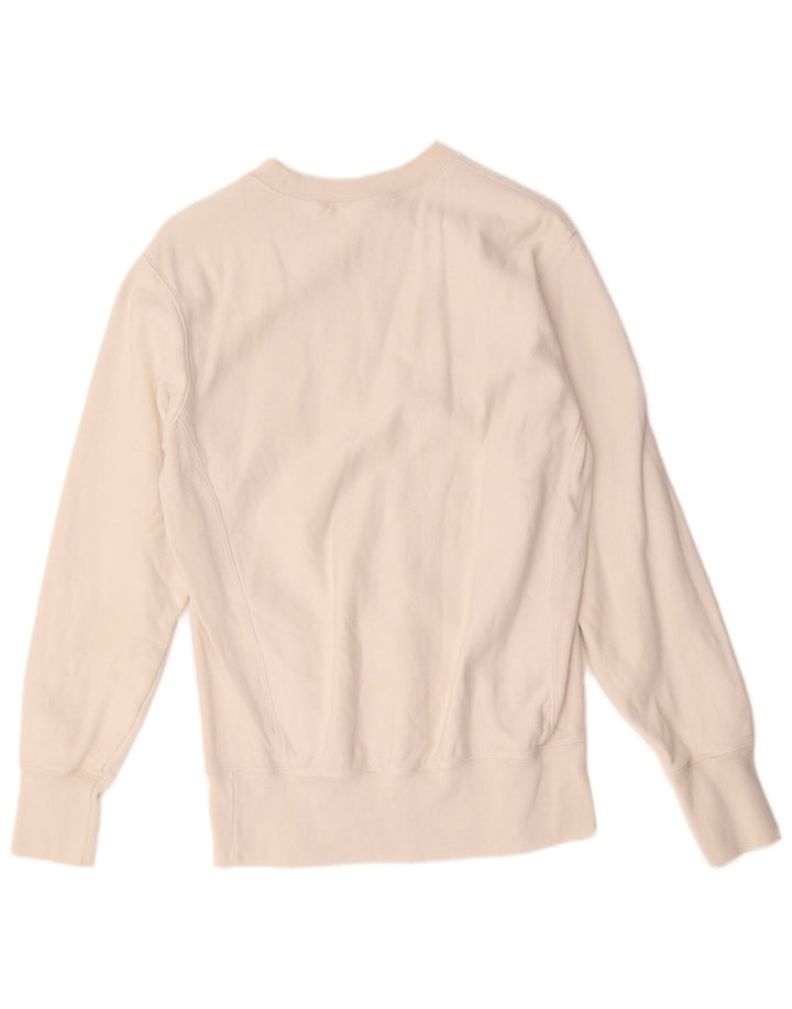 Champion Herren Sweatshirt Pullover Medium Weiß