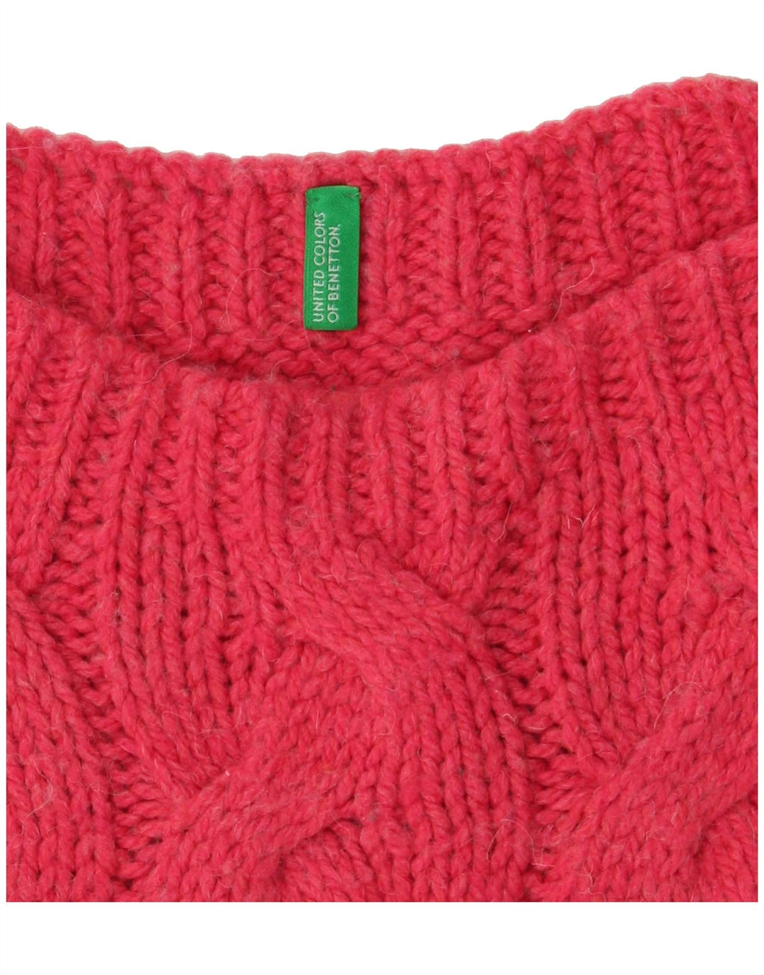 BENETTON Womens Vest Tank Top US 6 XS Pink Vintage Benetton and Second-Hand Benetton from Messina Hembry 
